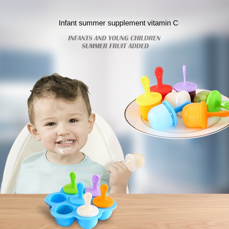 Baby Food Container Infant Fruit Breast Milk Storage Box Freezer Tray Crisper Baby Food Container Storage Formula Dispenser