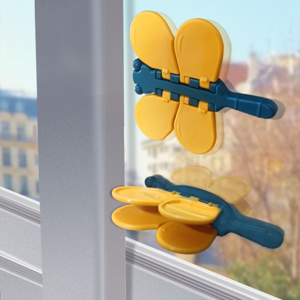 Shaped Sliding Closet PP Children Security Protectior Safety Lock Buckle Door Window Limiter Baby Safety Lockers