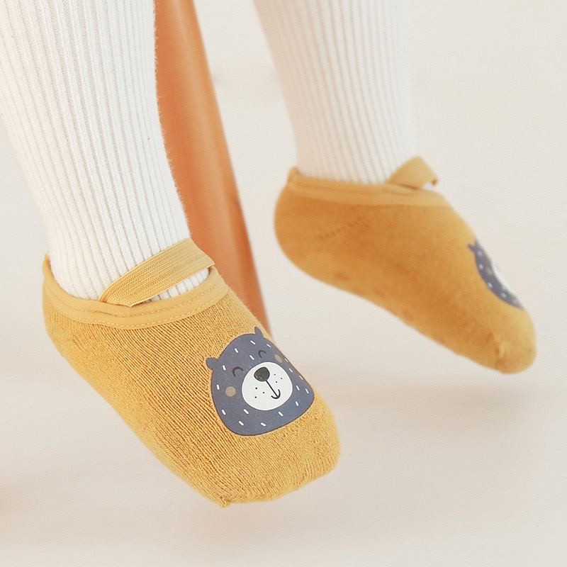 Baby Socks Lovely Soft Newborn Toddler Infant Kids Girls Boys Non Slip Socks Fashion