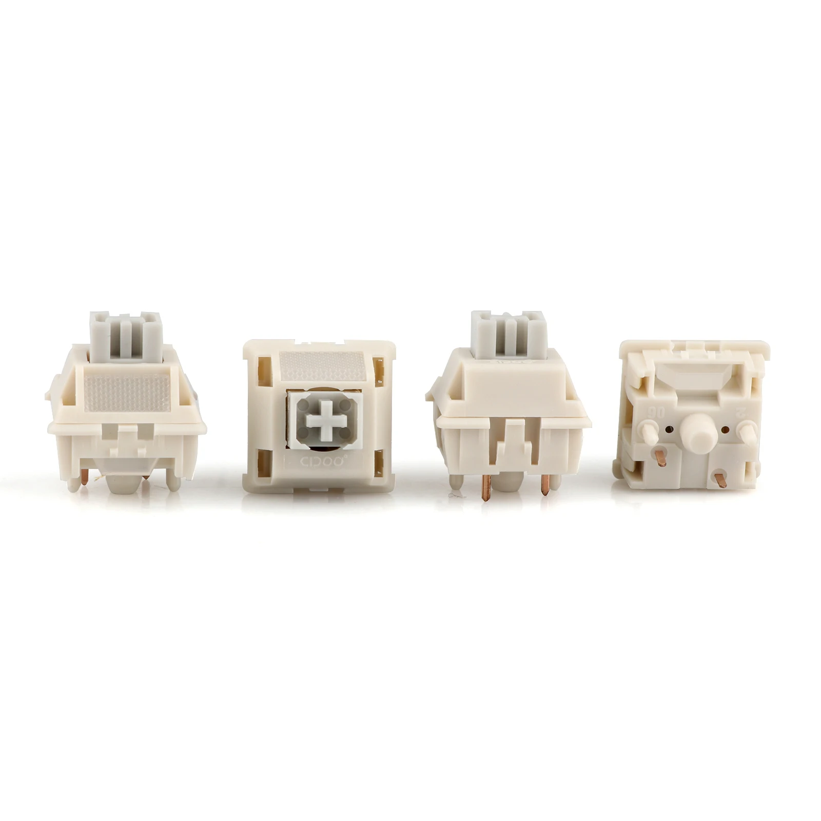 35pcs CIDOO Matte Mechanical Switch Set 47g 5pins Linear Mechanical Switches for Hot swappable