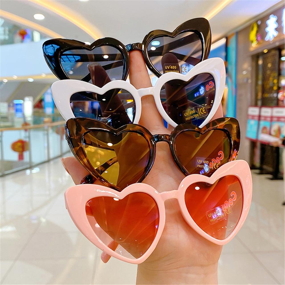 Accessories Heart Glasses Boys Girls Street Shooting Sunglasses Heart Shaped Children Sun Glasses Kids Sunglasses