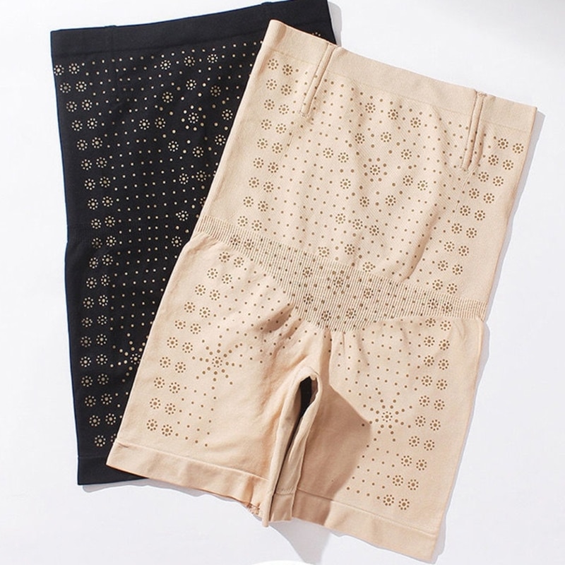 Women Graphene-Tightening Body Shaping-Shorts Tummy Control Shapewear High Waist Body Shaper Shorts Postpartum Recovery