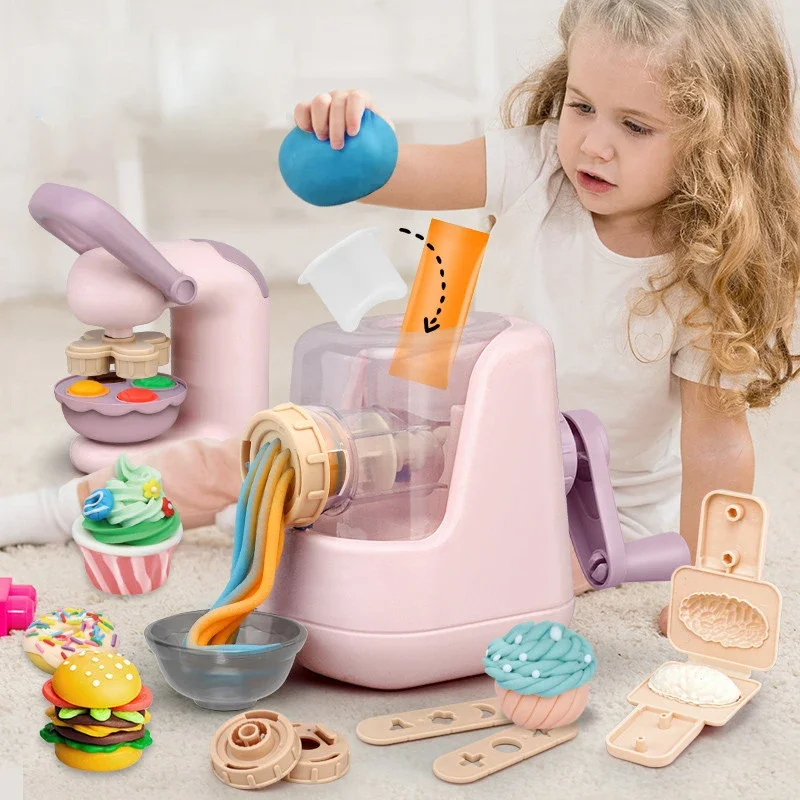 Kids Toys Slime Colourful Mud Modeling Clay Creative Modeling Children Pasta Maker Toys