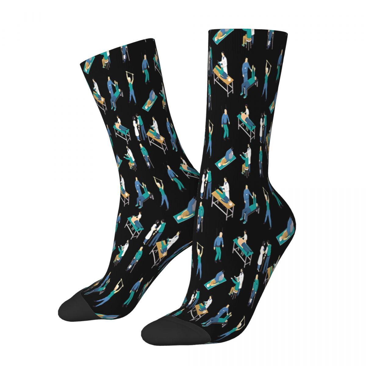 Physical Therapist Physiotherapist Health Care Hakeem Socks Male Mens Women Spring Stockings Hip Hop