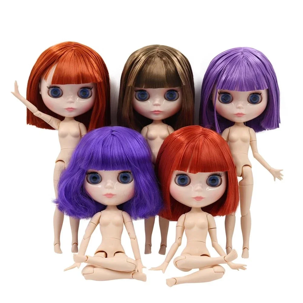 ICY DBS Blyth Doll 1/6 BJD Joint Body White Skin Special Offer On Sale Random Eyes Color 30cm TOY