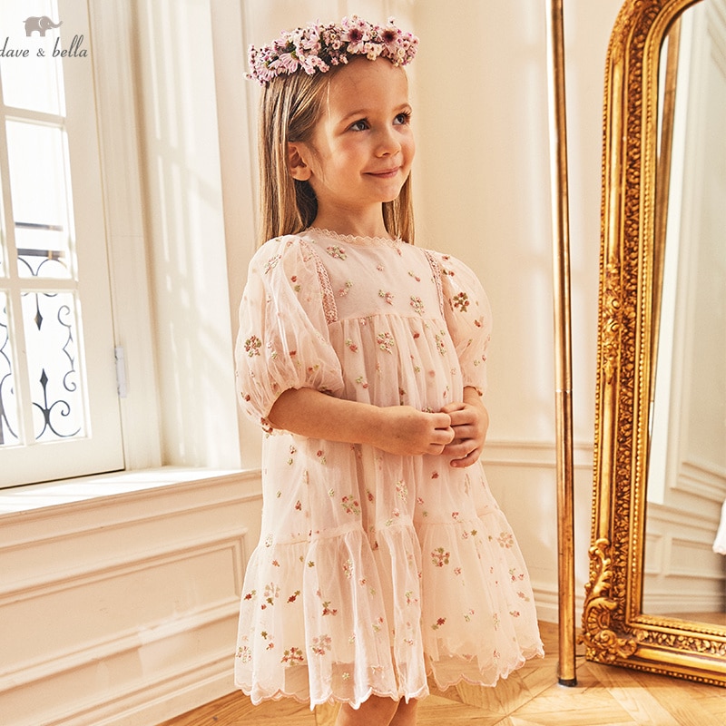 Dave Bella Girl's Princess Dress Party Dress New Summer Style Fancy Dress DB2234902