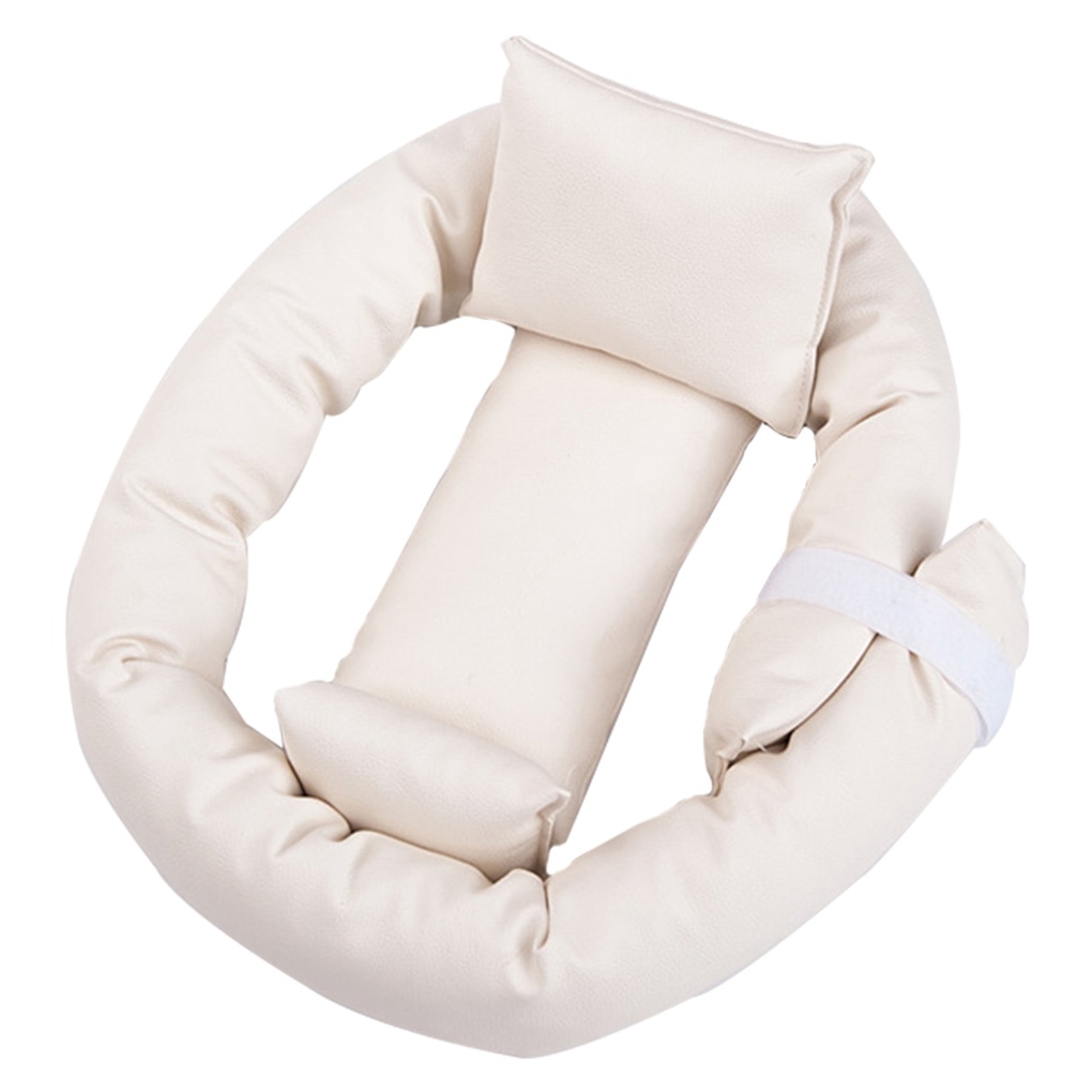 4PCS/Set Baby Photography Costume Round Posing Props Baby Pillows Ring Newborn Photo Shoot Basket Filler