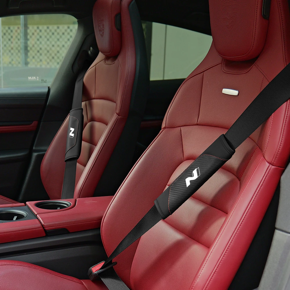 For Hyundai tucson kona n veloster nline sonata Car Safety Belt Shoulder Cover Breathable Protection
