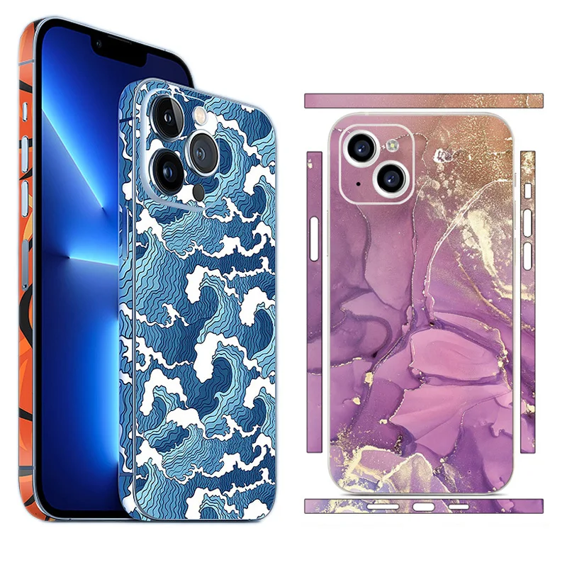 Full Cover Back Film For iPhone 14Pro Max Mobile Phone Side Film Protective Films Rrame Stickers