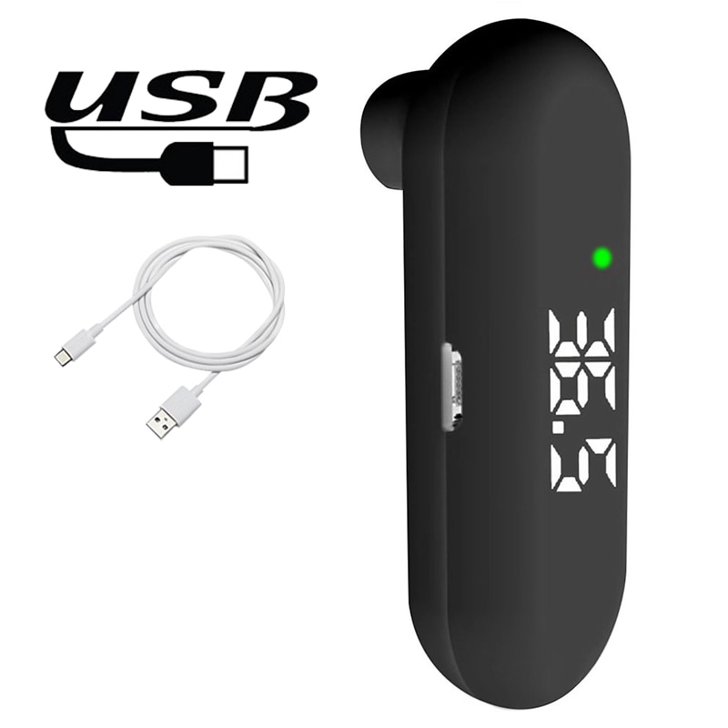 USB Rechargeable Thermometer Portable Thermometer Home Thermometer Handheld Thermometer Durable Thermometer