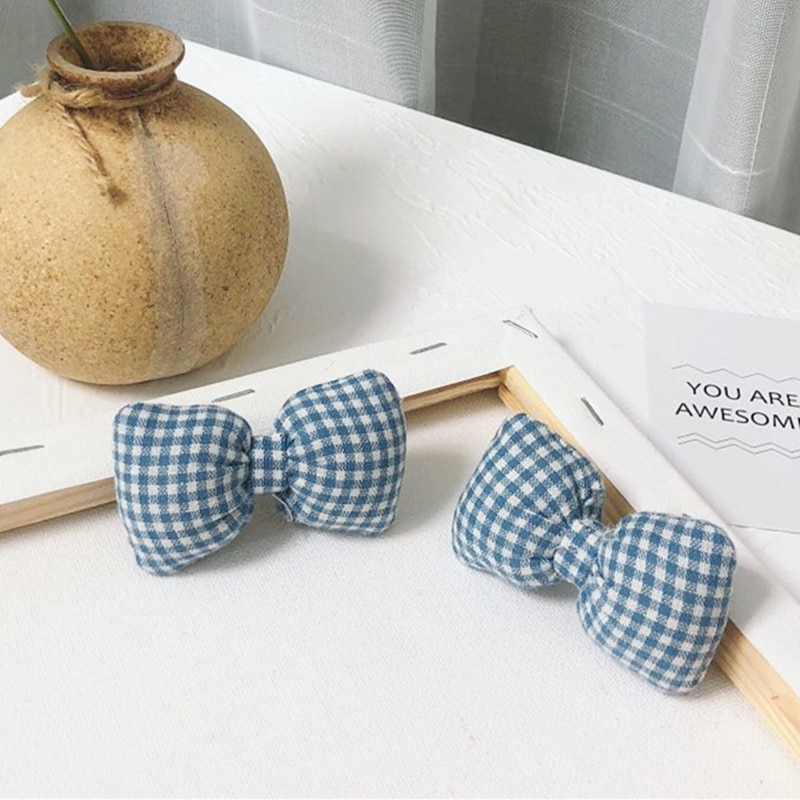 Kids Girls Bow Hair Clips Cute Decorative Barrettes for Baby Toddlers Ponytail Pigtail Hair Styling Tool