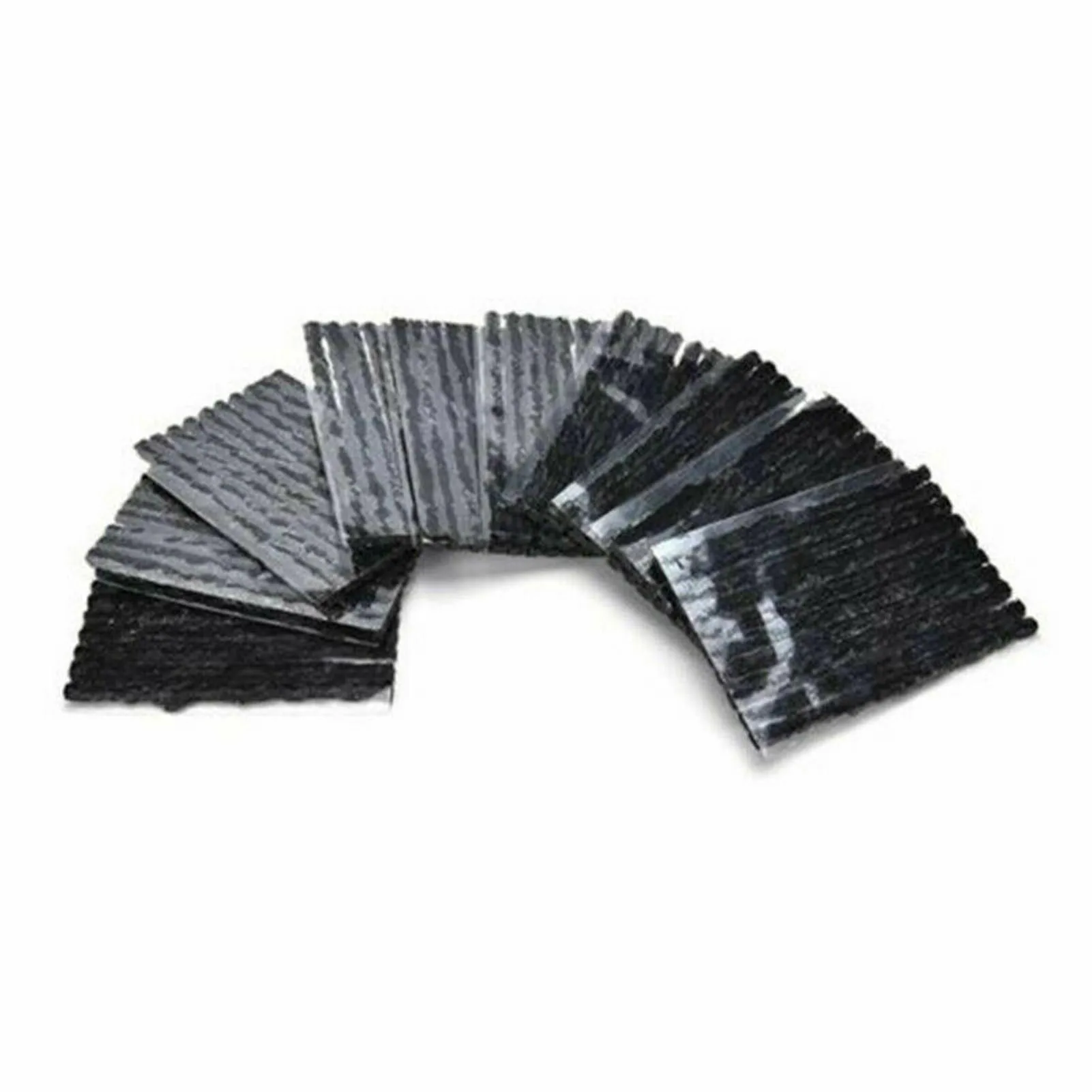 new sale Rubber 50x Car Bike Tyre Tubeless Seal Strip Plug Tire Puncture Repair Recovery Kit Set