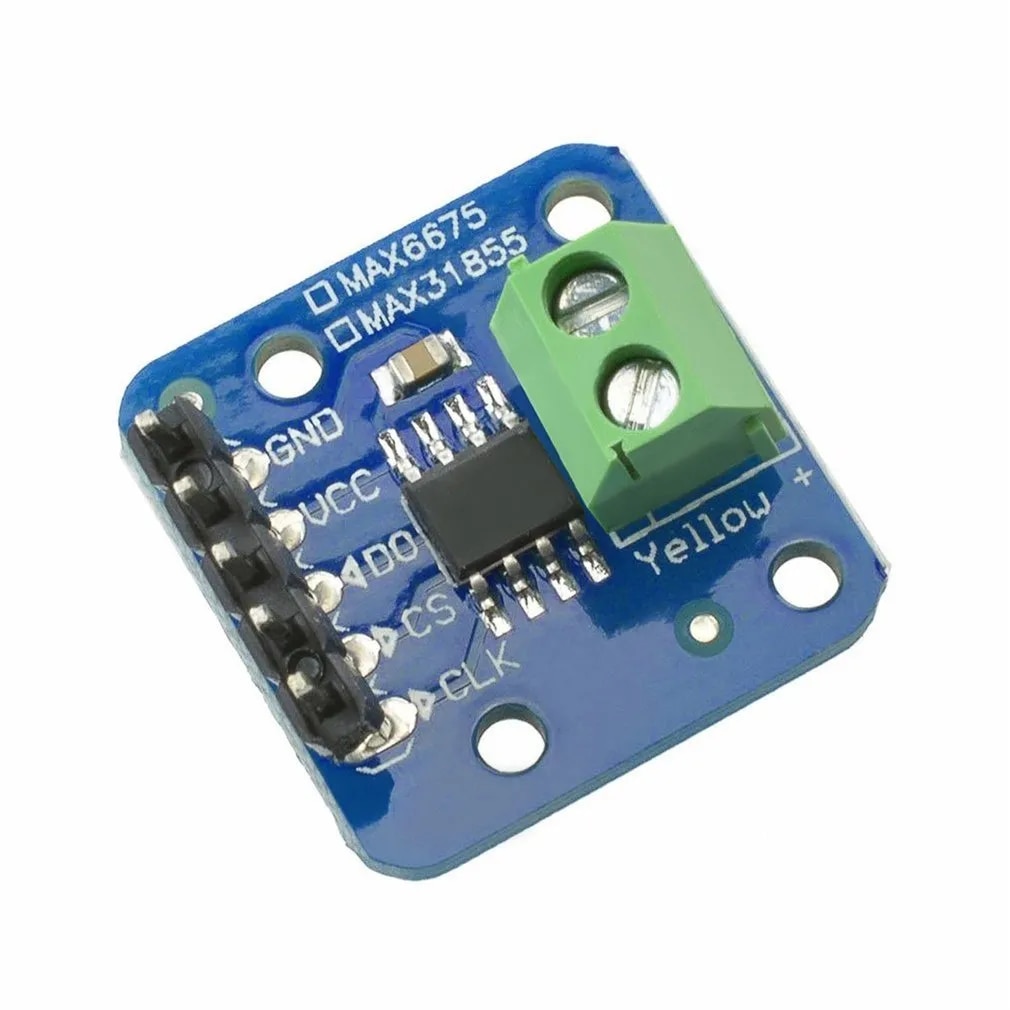 K Type Thermocouple Board Readable Temperature Sensor Module For Arduino -200℃ to+1350℃ Out L