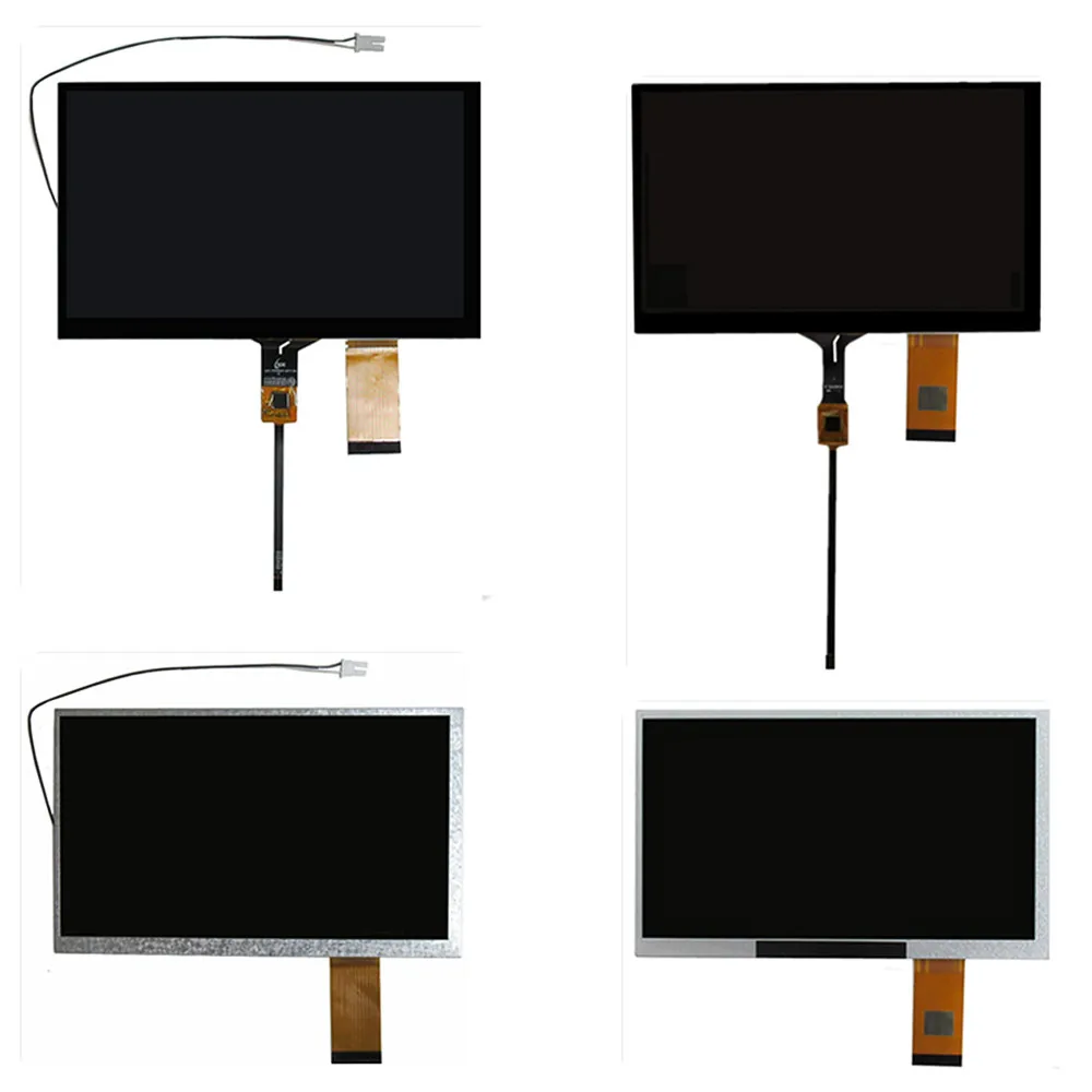 For 7 Inch Car DVD GPS Navigation 1024*600  40Pin LCD Display Screen Capacitive Digitizer
