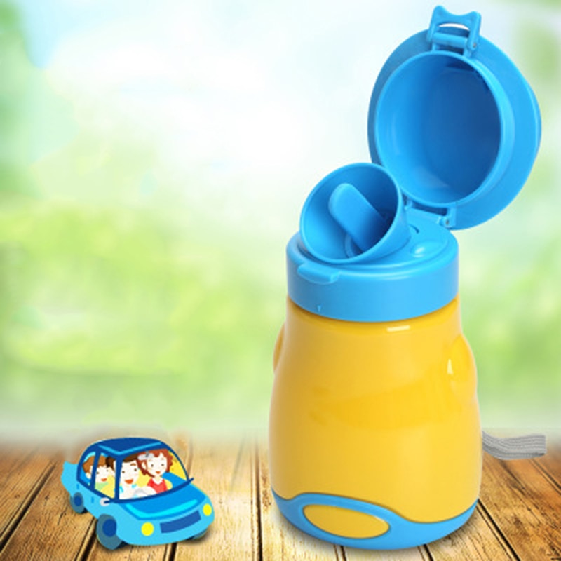 Girl Boy Child Potty Travel Portable Kids Toilet Seat Baby Toilet Car Urinal Leakage-proof Children's Pot Baby Urinal Train