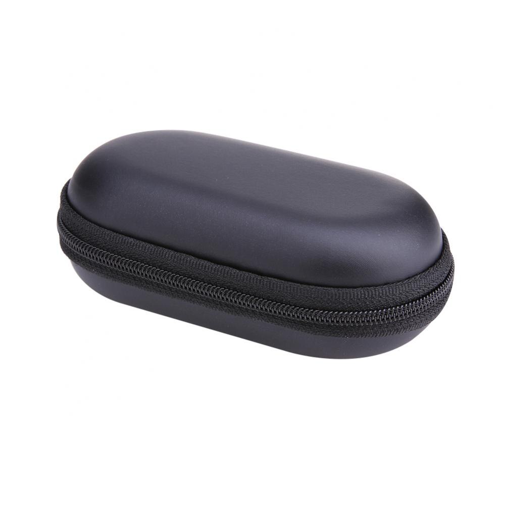Headphone Carry Bag Headphone Storage Bag Scratchproof Hard Eva Headphone Carry Bag Oval Style Travel Carrying Bag Waterproof