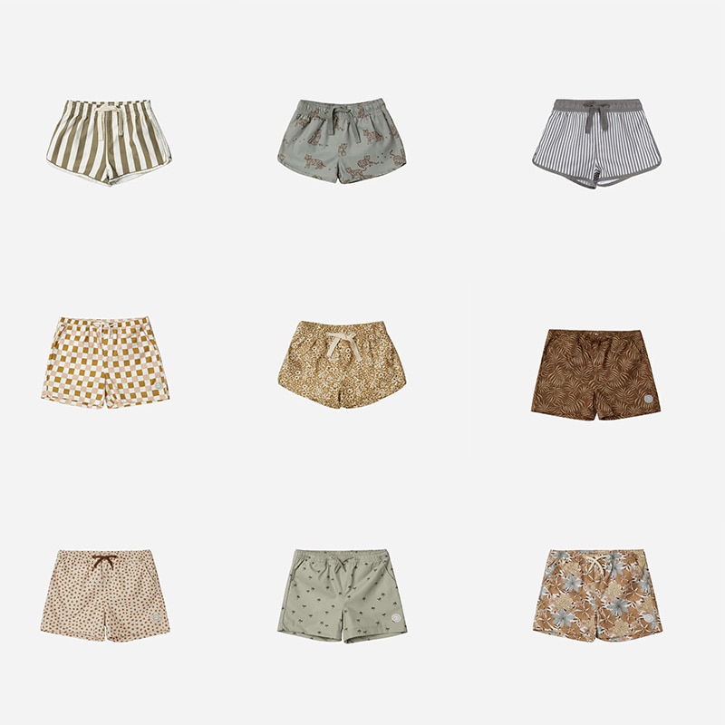 2023 Summer New Children's Swimwears Boys' Swimwear Beach Pants Swimsuit Kids Baby Boy Board Shorts Mayo Maillot De Ba
