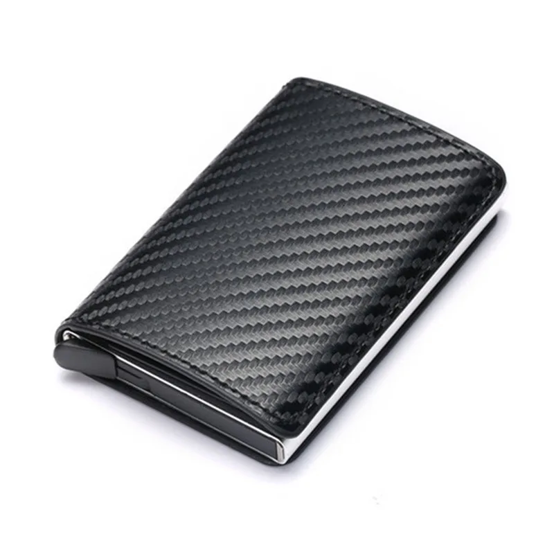 Men's Rfid Anti-theft Safe Smart Thin Slim Smart Wallet Credit Card Holder Women Luxury Brand Design