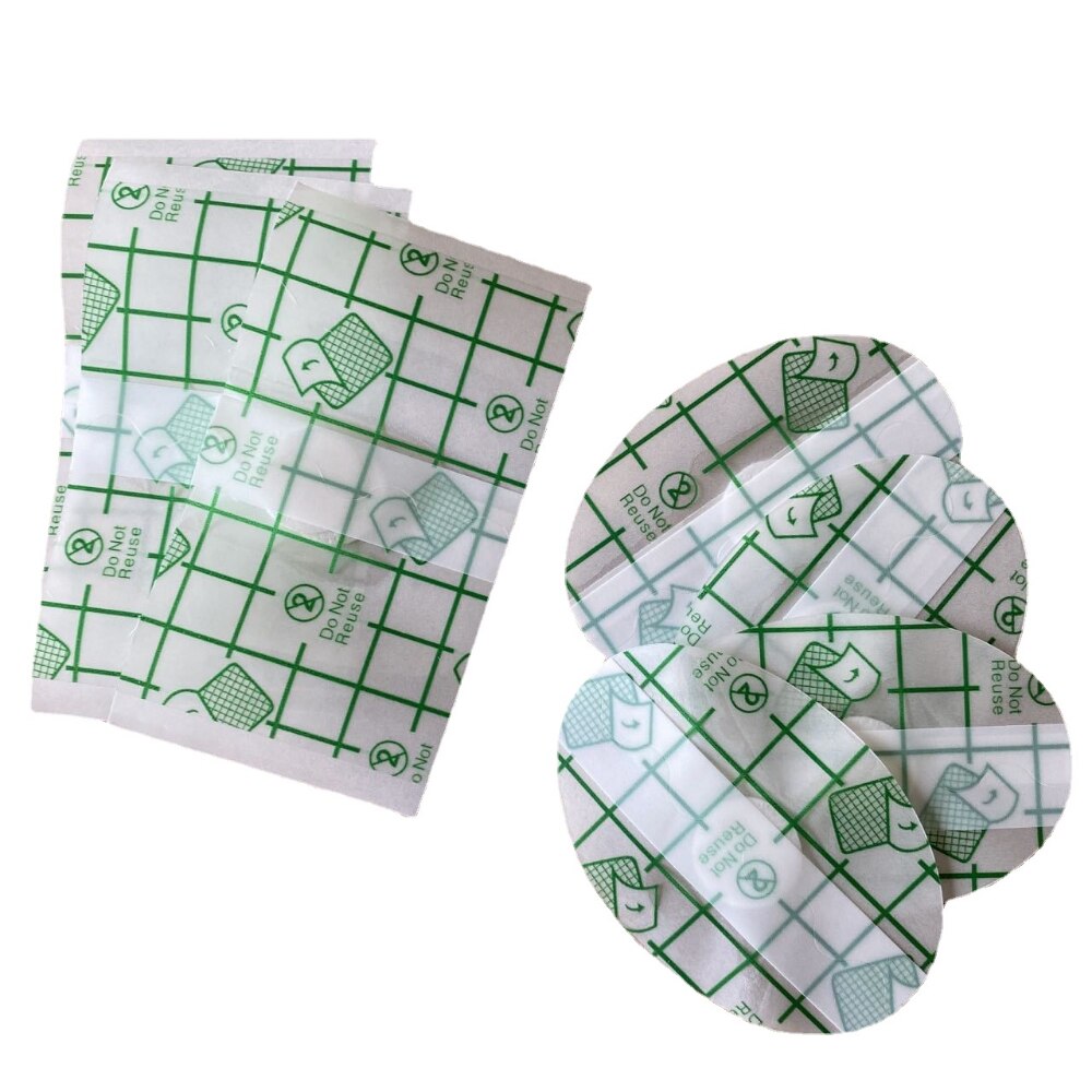 10pcs/bag Medical Waterproof Ear Protection Patch Baby Bathing Ear Protective Shield Film Wound Dressing Patch Band Aid Bandages