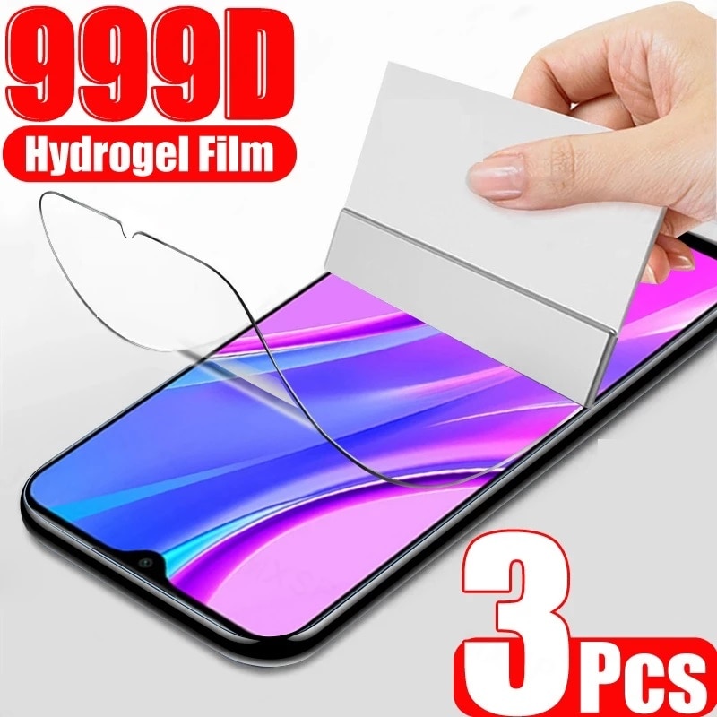 3PCS Hydrogel Film For ZTE Blade V40 Smart V41 Vita V40s V40 Pro A52 Lite A72 5G 4G Screen Protector For ZTE Axon A41 40 SE 30S