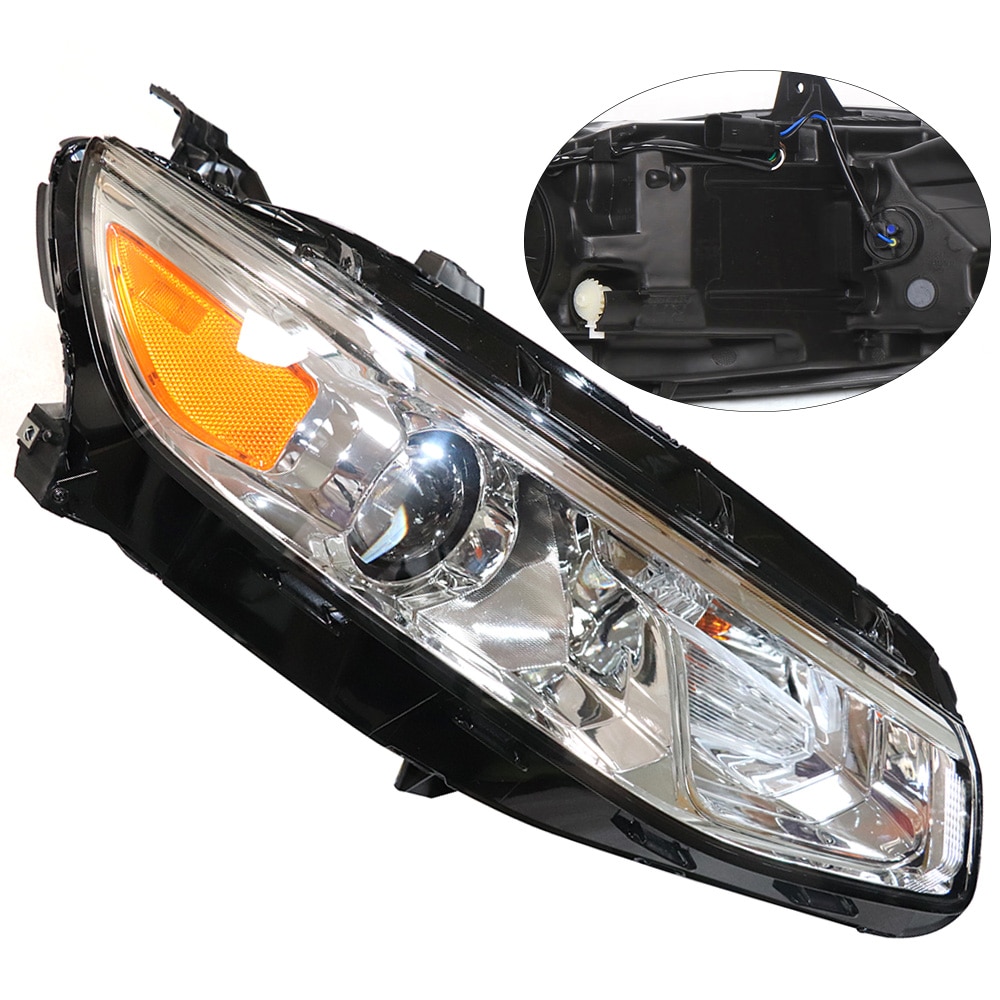 For 2016 2017 2018 Chevrolet Malibu Headlight Halogen Right Passenger Side Lamp