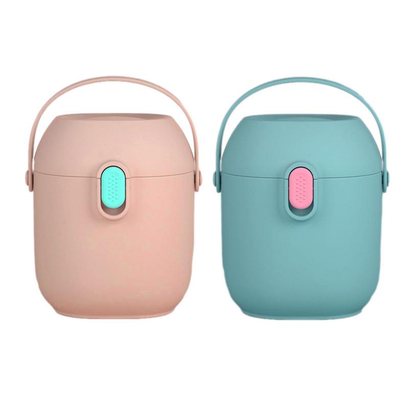 Milk Powder Storage Box Portable Essential Cereal Cartoon Infant Milk Powder Box Fruit Snacks Storage Container Box Family Need