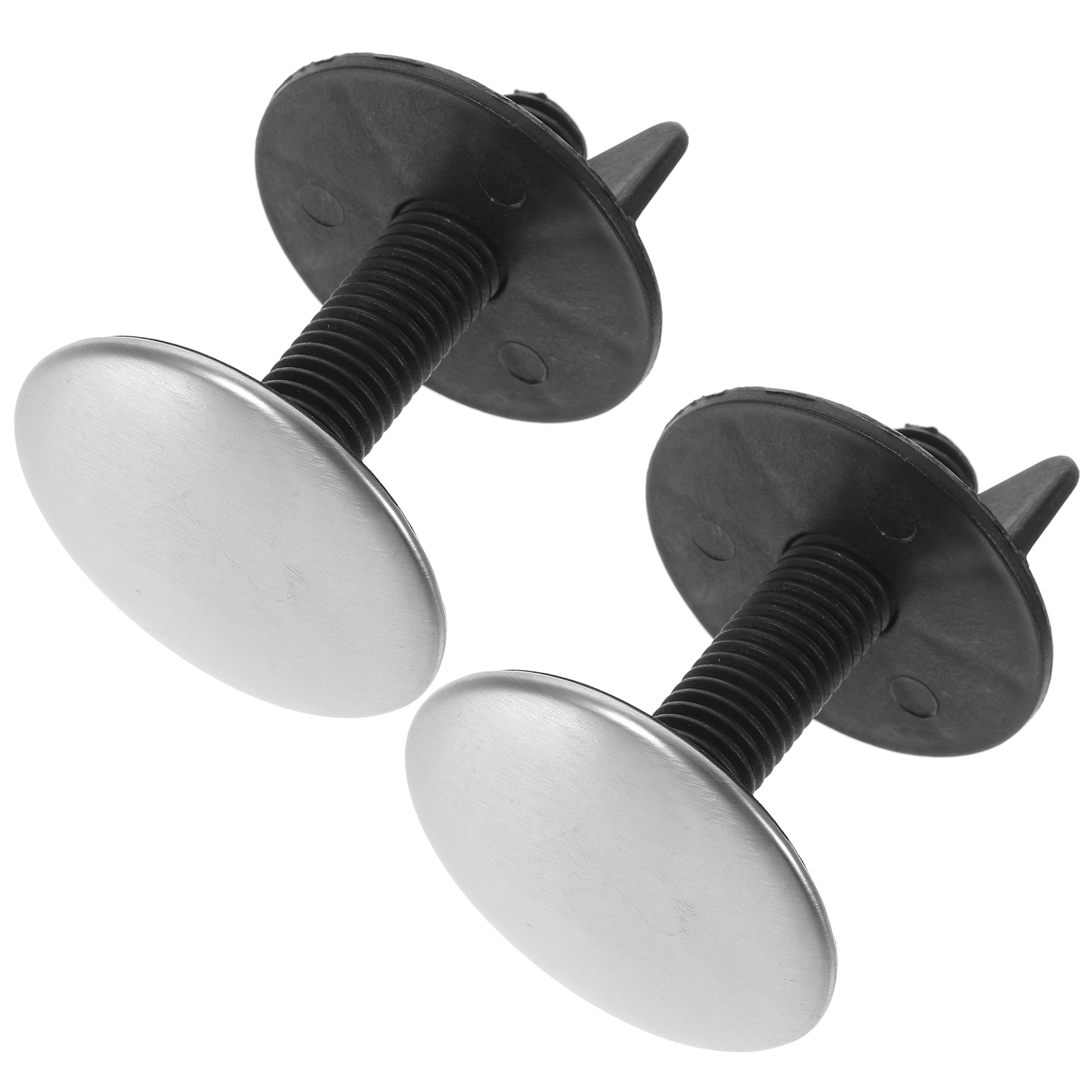 2pcs Stainless Steel Metal Portable Washbasin Hole Cover Bathroom Sink Hole Cover Sink Hole Decorative Cover Cover