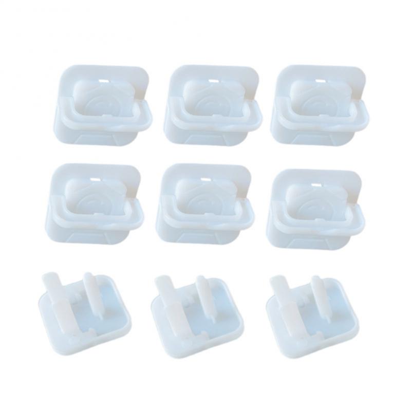 Socket Protection Cover Anti Electric Shock Plugs Protector Abs Kids Sockets Cover Plugs Against Electric Shock Safety Plug