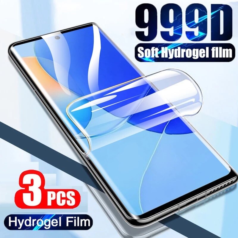 3PCS Hydrogel Film For Motorola Moto E40 E13 E22 E22i E30 E20 E32 E32S Screen Protector Protective Phone Film For Moto E40