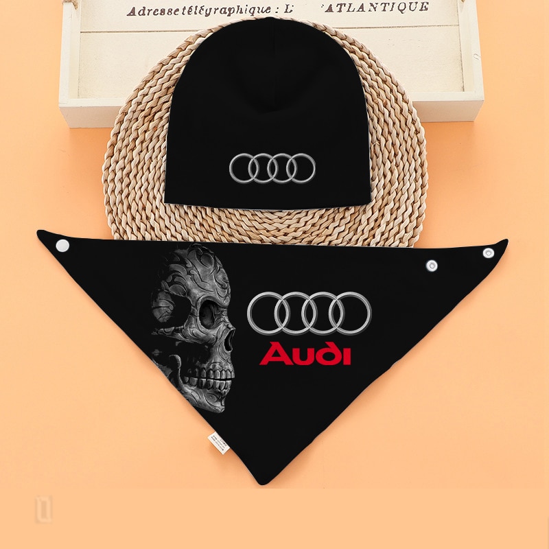 Bebe Bib Pure Cotton Warm Hat F1 Racing Car 2023 4-Ring Team, Male and Female Baby Enthusiasts Hot Selling Feeding Saliva Wipes