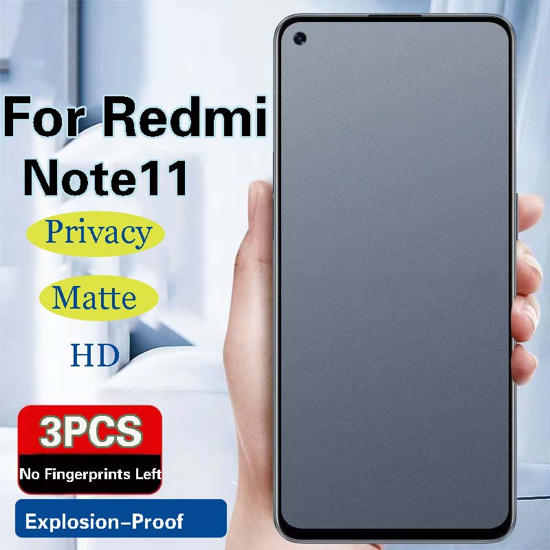 RedmiNote11TPro Privacy Screen Protector For Redmi Note11Pro+ 11ePro Matte Hydrogel Film RedmiNote11se 11r Full Coverage HD Soft