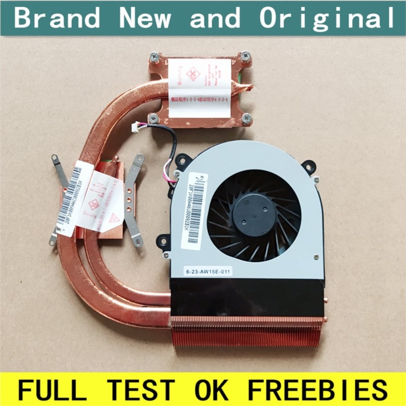 New notebook PC CPU fan heatsink radiator for FOXCONN-TM 6-31-W650N-101-1 MADE DATE:140106 laptop cooling Cooler Fans