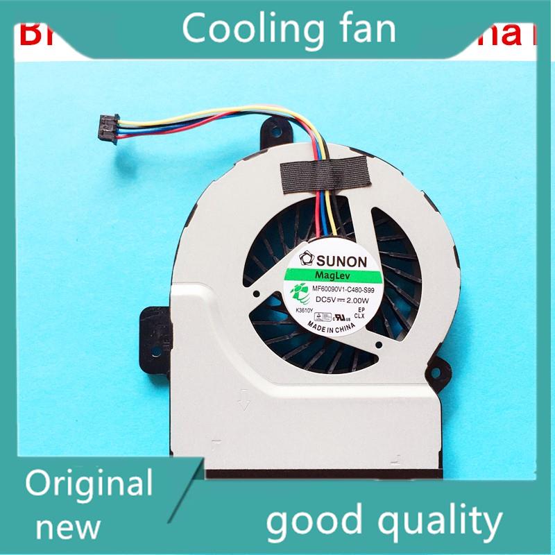 New radiator Notebook for ASUS K55U X55U A55 X45A X45U SUNON MF60090V1-C480-S99 laptop CPU cooling fan Cooler DC5V 2.00w