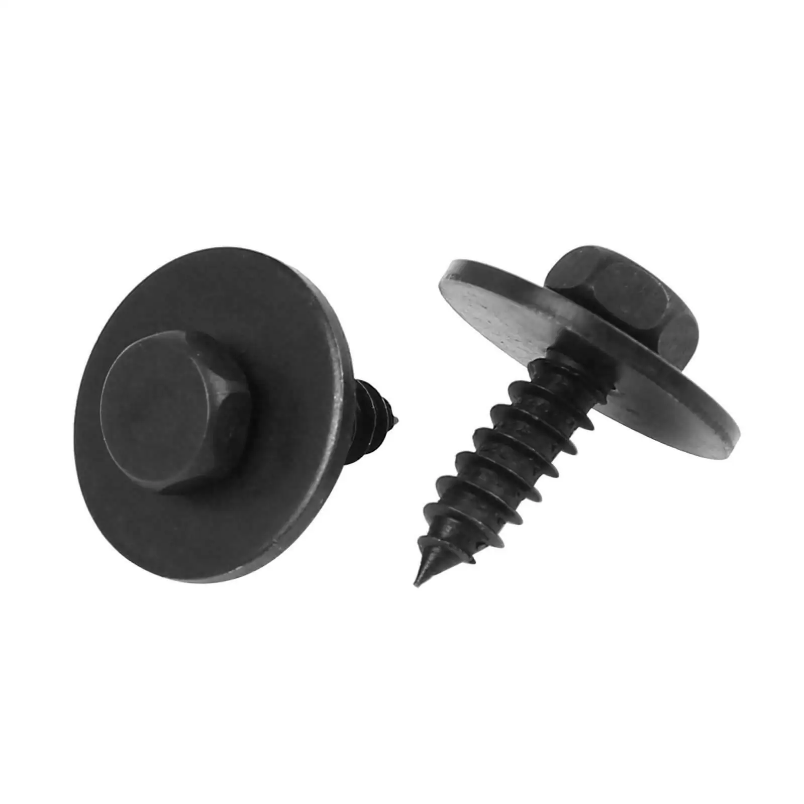 50pcs  Auto Fastener Car Clips Screw Bolt Retainer Fender Liner Under Cover Screw  For BMW