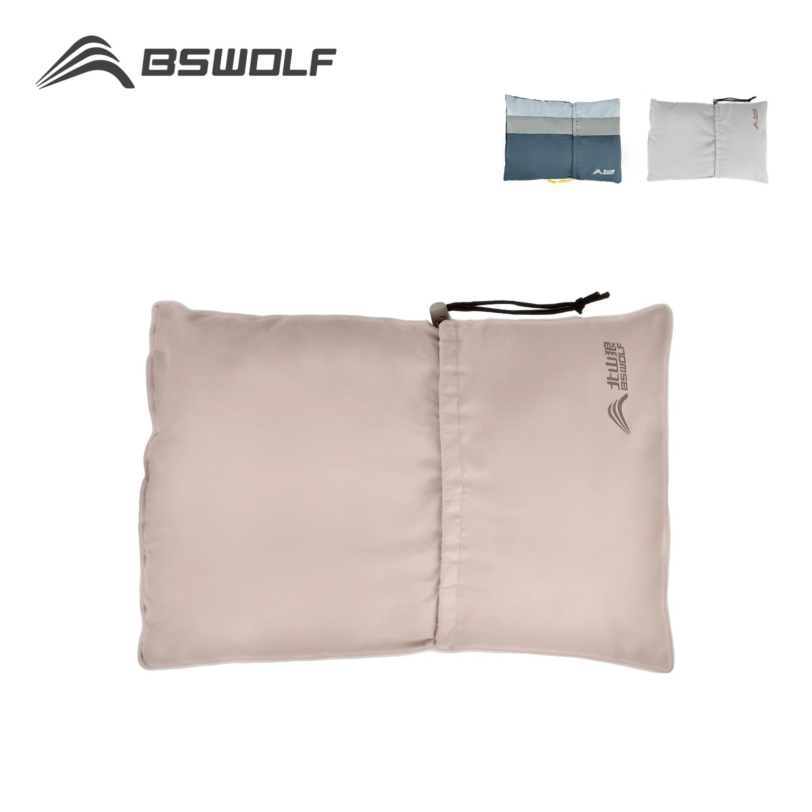BSWolf Lightweight Outdoor Camping Pillow Ultralight Hiking Sleeping Pillow Outdoor Compressible