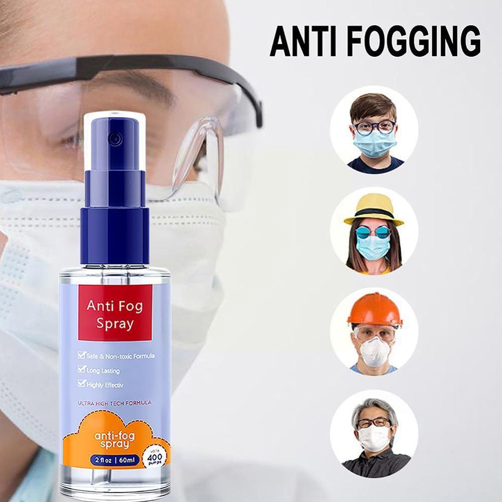 60ml Glasses Anti-fog Spray Swimming Glasses Glass Lens Household Eyeglass Merchandises Spray Safety Anti Fog Defogger Z5U1