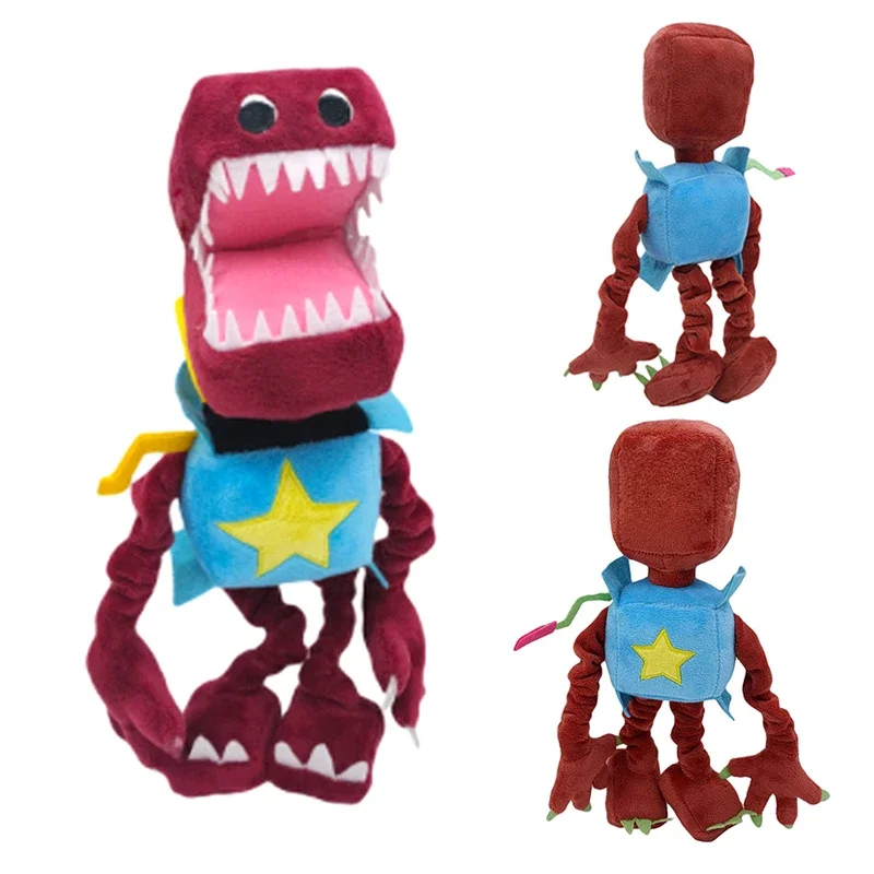 Cartoon Boxy Boo Toy Scary Game Peripheral Dolls Red Robot Filled Plush Dolls Holiday Gift