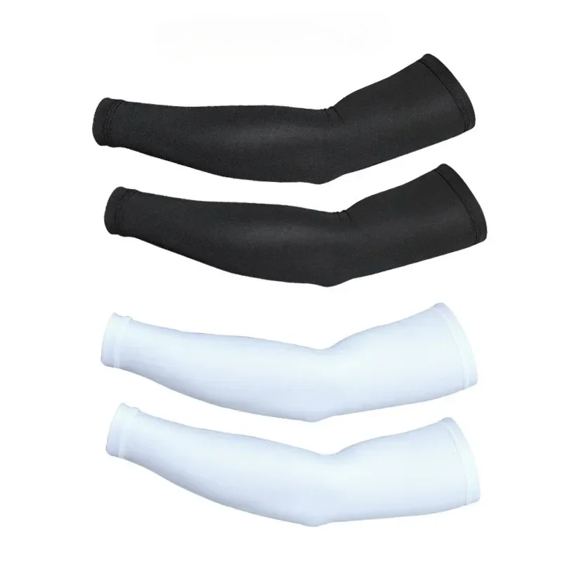 Sports Arm Compression Sleeves Basketball Cycling Arm Warmer Summer Running UV Protection Volleyball