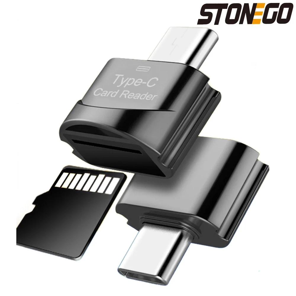 STONEGO USB 3.0 Type C To Micro-SD TF Adapter OTG Card Reader Mini Card Reader Smart Memory Card