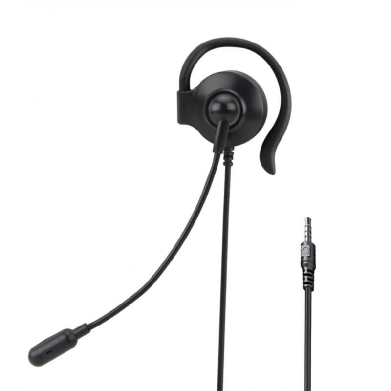 Telephone Operator Universal Wired Business Headset Ear Hook Usb 3.5mm Centre/traffic/computer For Cordless Telephone Earphone