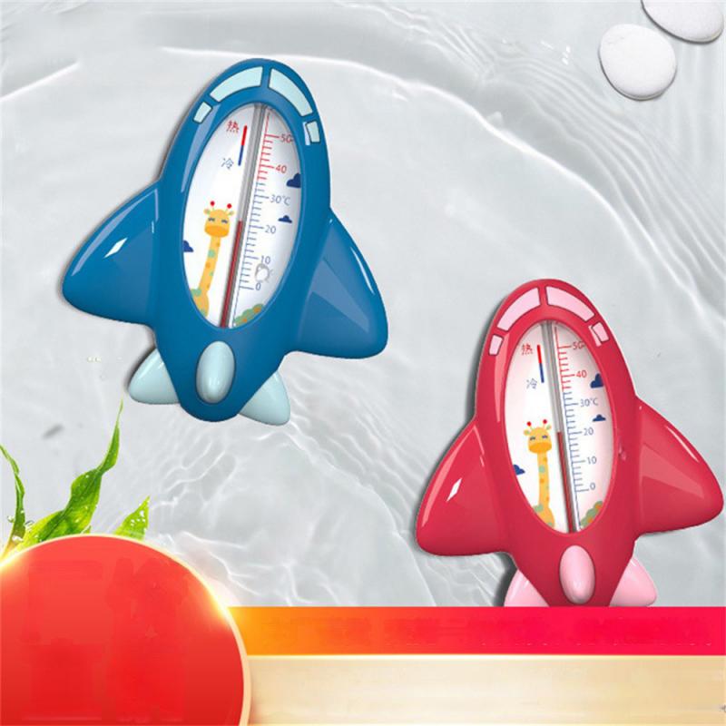 Floating Water Thermometers Temperature Measurement Safe Baby Rocket Bath Toys Shower Products Scientific Bath Thermometer 1pcs