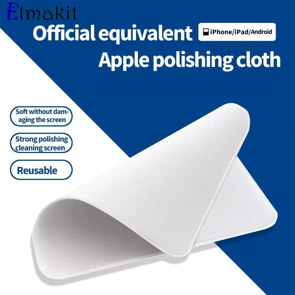 Screen Polishing Cloth for Apple IPhone IPad Watch PCFlat Cloth Computer Screen Cleaning Cloth 1:1