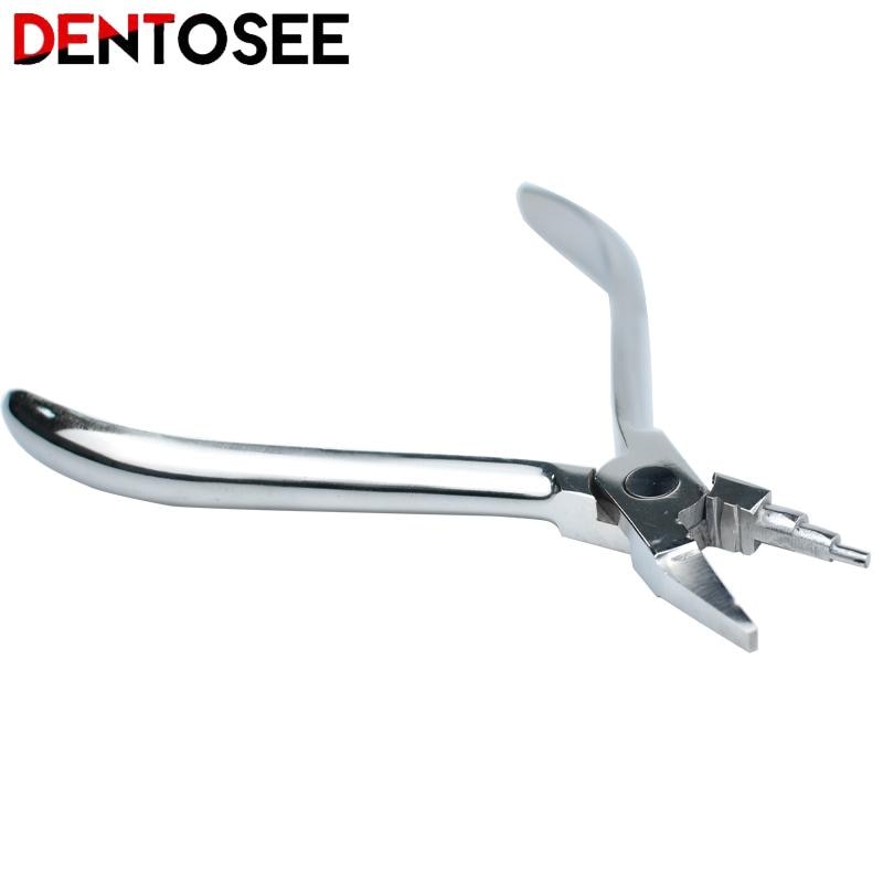 Dental Orthodontic Tweed Omega Loop Bending Forming Plier Stainless Steel Wire Bend Form Plier Dental Lab Laboratory Tool