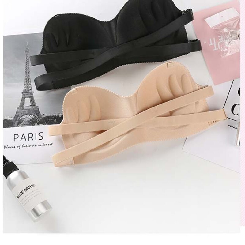 One-piece Tube Tops Strapless Underwear Tops Women Clothing Invisible Bras Sexy Breathable Fashion Soft Comfortable Lingerie