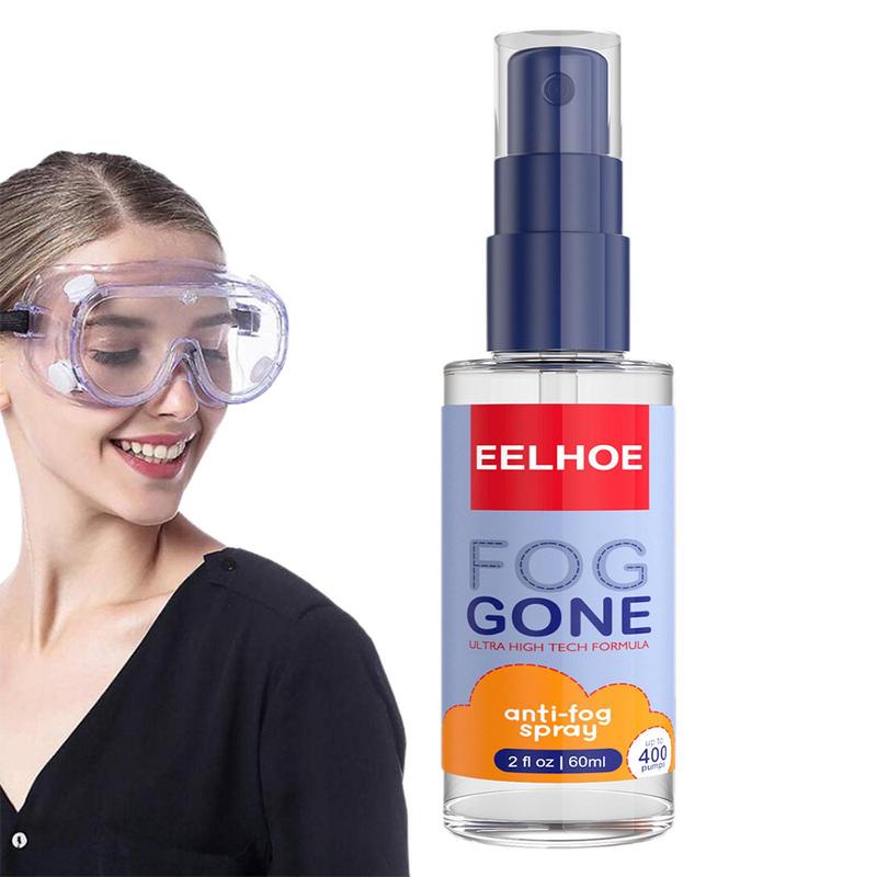 Defogging Spray Anti-fog Windshield Spray 60ml Cleaner Glasses Car Window Mirrors Prevent Fogging Improve Driving Visibility