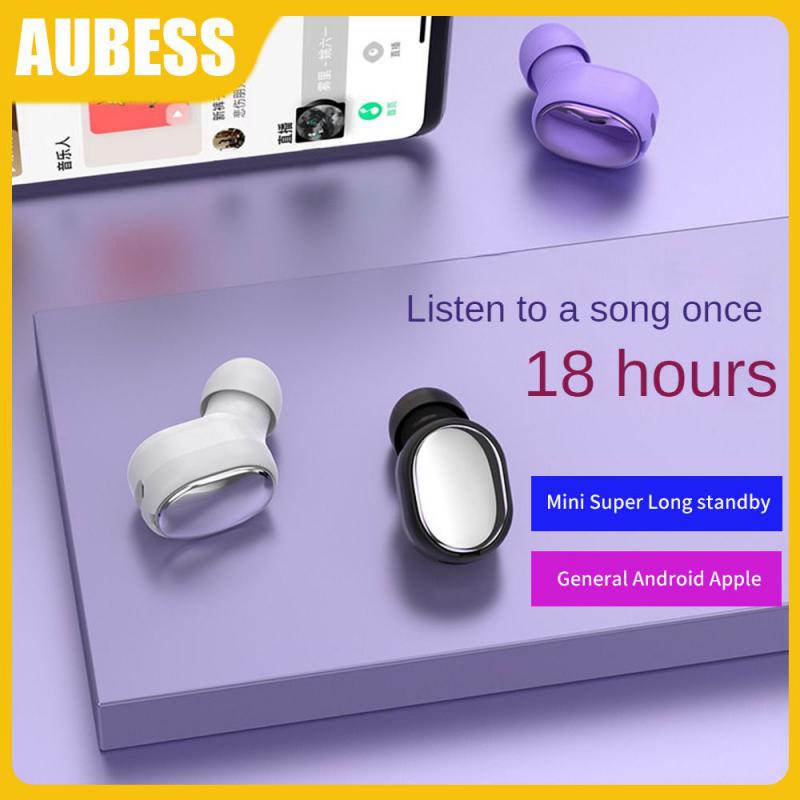 Communication Distance 10-15 Meters Touch Control Headset Intelligent Noise Reduction Strong Endurance Abs Earphone Lithe Mini