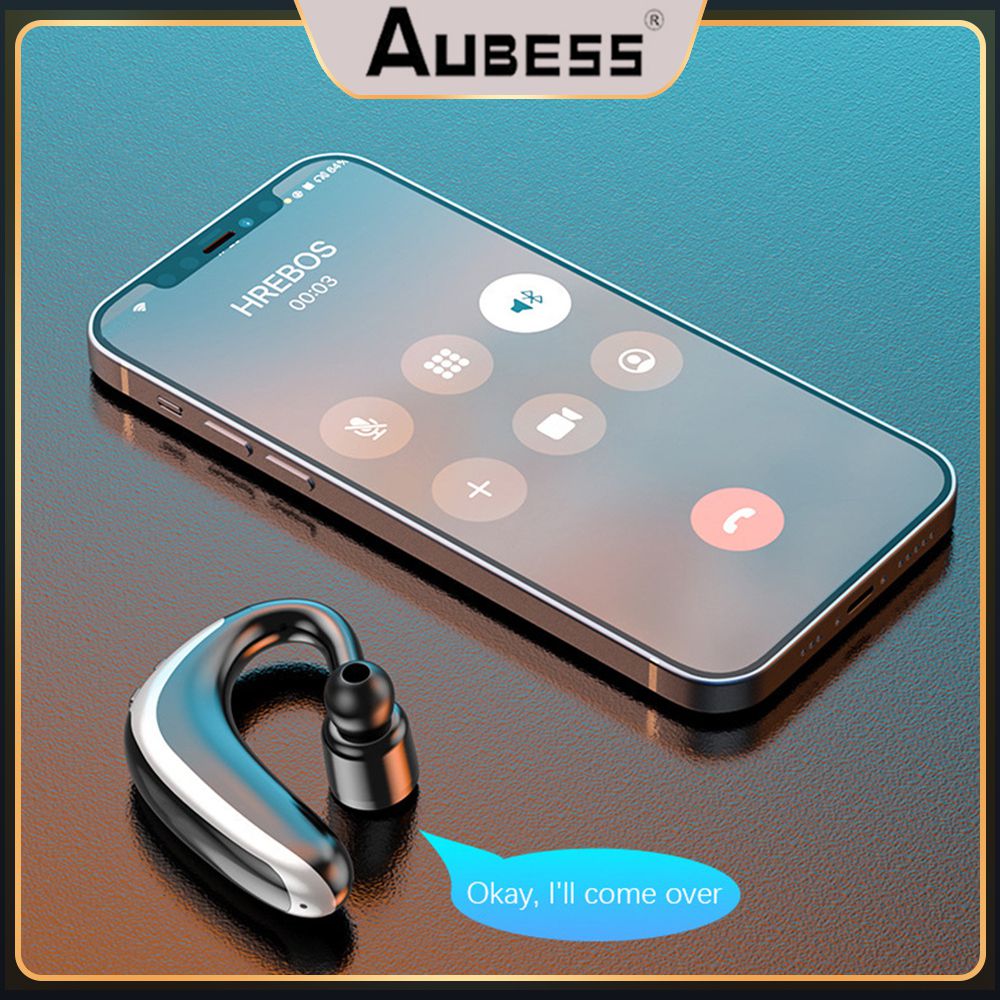 About 10 Meters Distance Hd Voice Touch Control Headset Ultra Light Body Earphone Ear Clip Design Headset