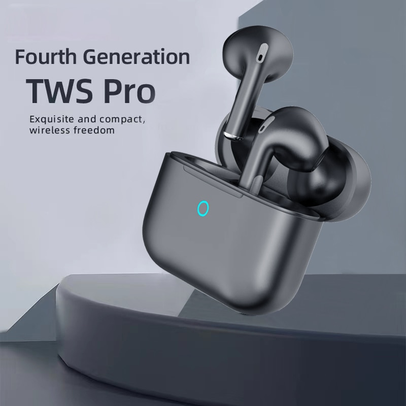 TWS Wireless Earphones Bluetooth-compatible Headphones Waterproof Earbuds Stereo Mic Headset For Xiaomi iPhone Samsung
