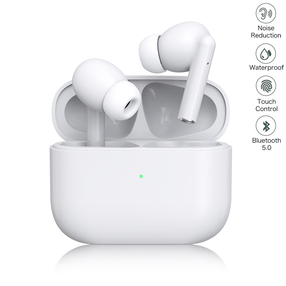 Original ANC TWS Wireless Earbuds Pro Bluetooth Headset Handsfree Rename Noise Cancellation Smart Sensor Sport Music Earphones