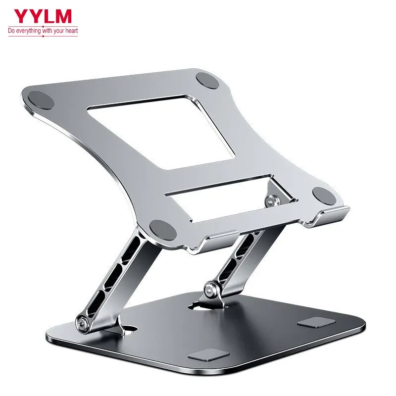 Phone Tablet Stand Adjustable Aluminum Alloy laptop Tablet up to 17 "Laptop Portable Folding stand